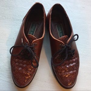 Cole Haan Women’s Woven & Laced Oxfords  (Size 7)